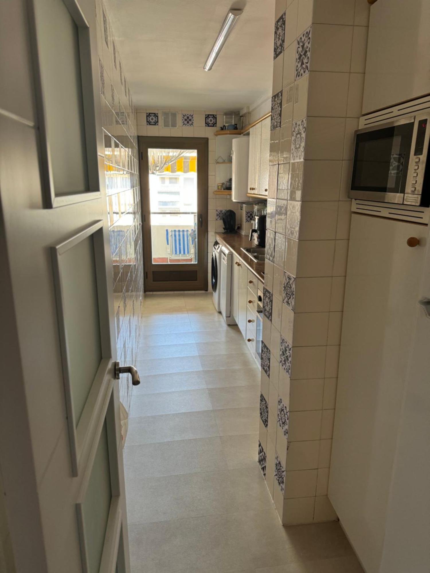 Super Apartamento En Playa De La Pineda Bagian luar foto