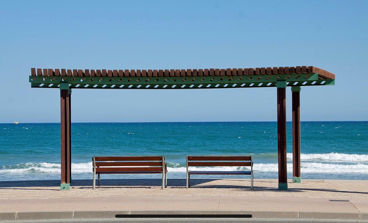 Super Apartamento En Playa De La Pineda Bagian luar foto